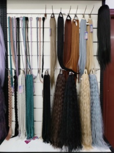 Extensions <span class=keywords><strong>de</strong></span> queue <span class=keywords><strong>de</strong></span> <span class=keywords><strong>cheval</strong></span> KEMY en cheveux synthétiques doux et teints, résistantes à la chaleur, avec cordon <span class=keywords><strong>de</strong></span> serrage pour femmes - Product Image 3