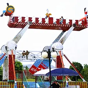 Outdoor Amusement Park Equipment Arabian Flying Carpet Playground and Kiddy Ride
