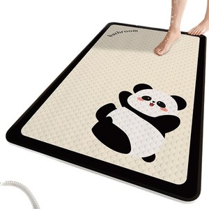 <span class=keywords><strong>Tapis</strong></span> <span class=keywords><strong>de</strong></span> sol <span class=keywords><strong>antidérapant</strong></span> en PVC à ventouses <span class=keywords><strong>pour</strong></span> salle <span class=keywords><strong>de</strong></span> bain, style dessin animé, <span class=keywords><strong>pour</strong></span> enfants, seniors, toilettes et <span class=keywords><strong>douche</strong></span>, usage domestique - Product Image 5