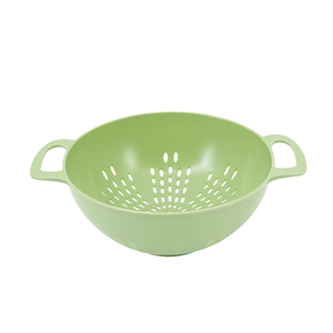 Scolapasta per Verdure in Plastica Verde con Manici per Uso in Cucina - Product Image 2