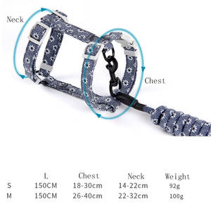 <span class=keywords><strong>Harnais</strong></span> <span class=keywords><strong>Anti</strong></span>-fuite pour <span class=keywords><strong>chat</strong></span>, nouveau ensemble, ajustable, mignon, pour <span class=keywords><strong>chat</strong></span>, 2021 - Product Image 2