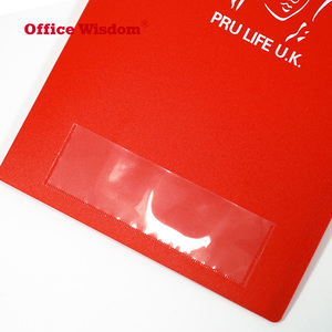 Tùy chỉnh khuyến mại logo nhựa A4 20 Pockets hiển thị clearbook tấm trong suốt Protector PP rõ ràng thư mục tài liệu - Product Image 5