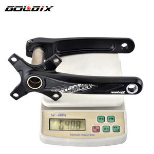 GOLDIX 104BCD Pédalier de VTT en alliage d'aluminium à dents larges et étroites 170/175mm Plateau rond/ovale 32T-38T - Product Image 1