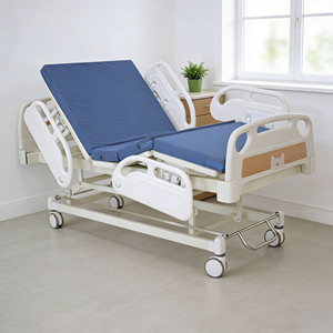 Colchón Médico Eléctrico de Cinco Funciones al Mejor Precio - Cama Eléctrica/Manual para Pacientes al por Mayor para Uso Doméstico/Hospitalario - Capacidad de Carga de 250 kg - Product Image 2