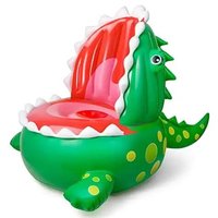 Chaise gonflable papillon pour enfants, design de dessin animé personnalisé