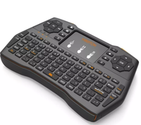 Penjualan Laris 2022 Keyboard Mini 2.4G I8 Plus Baterai Isi Ulang Nirkabel Mouse Udara Mini Keyboard Remote