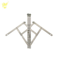Charnières à friction double action pour portes de restaurant modernes, ressorts robustes, construction en acier inoxydable durable, fermeture douce