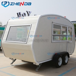 Nouvelle remorque alimentaire fermée, chariot à hot-dogs américain, camion-restaurant, remorque de vente au détail, remorque à glace, magasin de pizzas, café d'hôtel, glaces et maïs - Product Image 3
