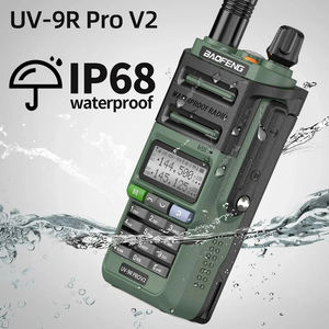 Walkie Talkie <span class=keywords><strong>Baofeng</strong></span> <span class=keywords><strong>UV9R</strong></span> <span class=keywords><strong>Pro</strong></span> 2024 Nuevo, Colorido, Original, Resistente al Agua IP68, Doble Banda UHF con VHF, Alta Potencia - Product Image 5