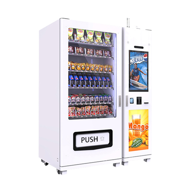 Snacks and Cold Drinks Vending Machine With Multiple Payment Systems