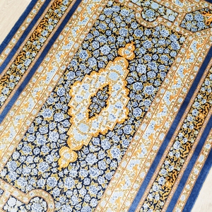 91 cm x 152 elegante alfombra anudada antiguo efecto Toronto <span class=keywords><strong>comprar</strong></span> en línea India hecho a mano de Turquía alfombra de seda - Product Image 3