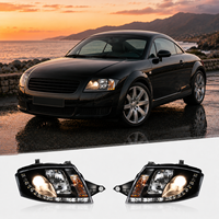Lampes automobiles YX Superior 6000K blanches 12V avec boîtier scellé en ABS, Plug-and-Play, feux avant pour Audi TT MK1 8N 1999-2006