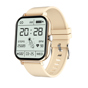 Reloj Inteligente con Asistente de Voz, Monitor de Actividad Física, Seguimiento del Sueño, Pantalla TFT, Correa de Acero Inoxidable, Carga Magnética HW019 - Product Image 1