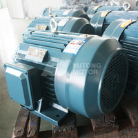 Moteur électrique asynchrone triphasé IE3 haute efficacité 25 CV 480 V 60 Hz personnalisable avec boîtier en aluminium pour machines