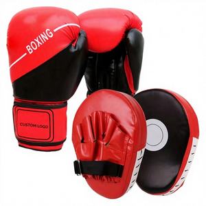 Guantes y Protectores de Boxeo de Piel Sintética PU de Alta Calidad, Antideslizantes y Amortiguadores de Impactos, con Colores Personalizables para Entrenamiento, al Mejor Precio - Product Image 1