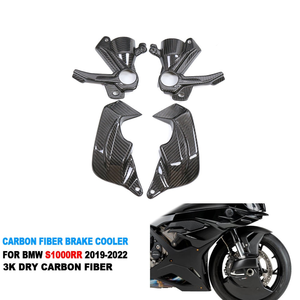 ZHONGHONG Enfriador de Freno Delantero y Guía de Aire de Fibra de Carbono Brillante/Mate para S1000RR 2019-2022 Reemplazo Directo Garantía de 180 Días - Product Image 2