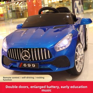 Auto Elettrica in Plastica per Bambini e Bambine, Quattro Ruote, Telecomando, Anti-Ribaltamento, Guida Autonoma, Giocattolo per 1-3 Anni - Product Image 5