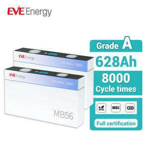 بطارية ليثيوم EVE للتخزين الشمسي بسعة 628 أمبير ساعة، طراز MB56، 3.2 فولت 314 أمبير ساعة، بطارية ليثيوم فوسفات الحديد للمركبات الكهربائية - Product Image 1