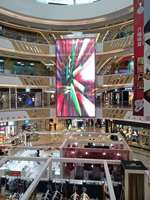 P3.91-Écran publicitaire de fenêtre virtuelle pour magasin Affichage à led transparent intérieur p3.91-7.82