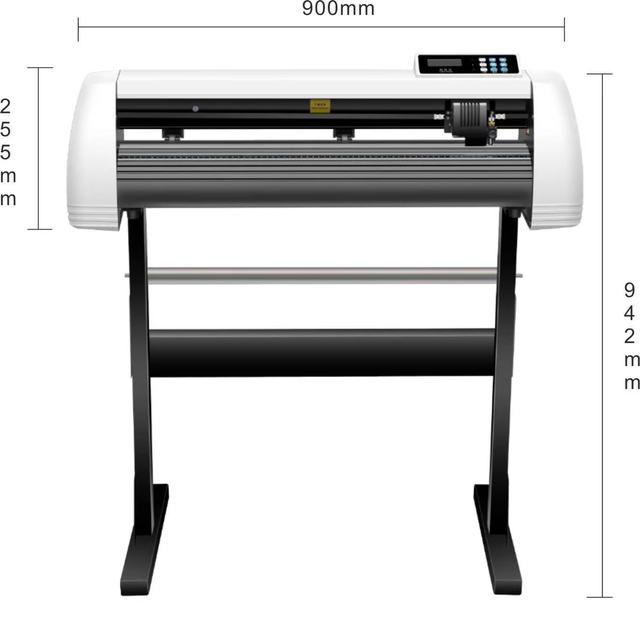 Automatic Desktop Mini Vinyl Cutter Plotter Sticker Die Cutting Machine with Edge-Tracking and AI Support for Clothing