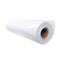 Feuille de plastique PP blanche avec service de découpe, épaisseur personnalisée, qualité alimentaire et résistante à la chaleur pour l'emballage industriel, fourniture OEM