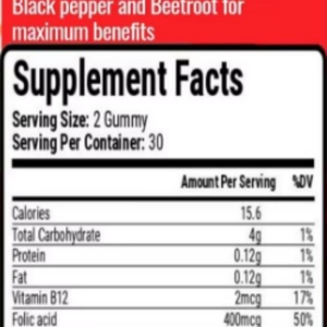 Herbal Supplement 2-in-1 Clean Detox Support Digestive Slim <b>Fat</b> Weight <b>Loss</b> Boost Energy Apple Cider Vinegar Turmeric <b>Gummies</b> - Product Image 3