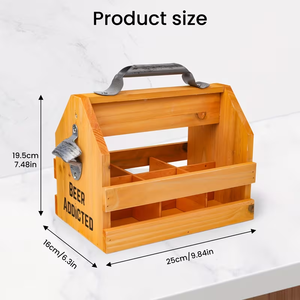 Bia bằng gỗ hộp nóng bán gỗ rượu Thùng bia bằng gỗ THÙNG GỖ Thùng Lưu Trữ bằng gỗ hộp - Product Image 2