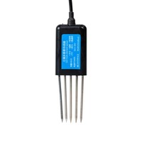 Analizador de Suelo Multiparamétrico Profesional, Medidor de NPK/pH/Humedad/EC/Temperatura del Suelo con Conexión USB para Agricultura de Precisión