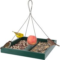Pas cher Moderne Jardin En Bois Suspendu Bourdonnement Automatique Écureuil Mangeoire À Graines D'oiseaux En Plein Air À Vendre
