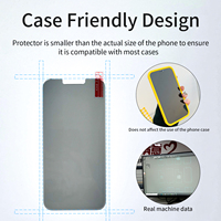 Film protecteur d'écran Anti-espion pour iPhone, pour une confidentialité complète, en verre trempé, pour modèles 14 13 12 11 Pro Max
