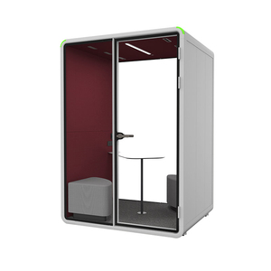Cabine insonorisée portable pour 2 personnes, idéale pour le streaming en direct et l'enregistrement privé - Product Image 4