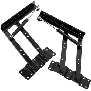 Support de table basse relevable hydraulique pliable en acier carbone noir Ke Yang KY-101 pour salon - Product Image 4