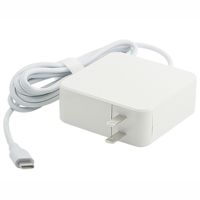 Adaptateur de chargeur Type C 45W, modèle UK EU AU US, 45W avec embouts magnétiques ronds pour ordinateurs portables, PC