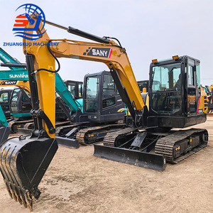 Sany รถขุดขนาดกะทัดรัด SY60C 6ตันรถตีนตะขาบขนาดเล็กมือสองรถขุด SY60 SY60C SY60CPro - Product Image 1