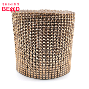 High Quality 24 Row Plastic Mesh <strong>Fabric</strong> <strong>Trimmings</strong> for Clothing Decoration for Dresses and Clothing - Product Image 6