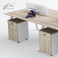 Cabine de bureau pour enseignants poste de travail 4 en 1 poste de travail de bureau de 10 personnes poste de travail de 10 places bureau
