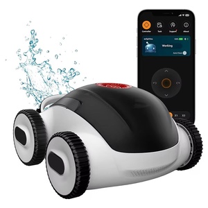 Robot de nettoyage de piscine entièrement automatique sans fil NEOBRISKEN, aspirateur sans fil de qualité DIY avec source d'alimentation par batterie N62 - Product Image 1