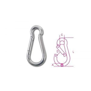 BETA - 082740208 ROBUR-Crochets Carabine AISI 316 (multi-pack) - EAN 8014230636634 ELEMENTS POUR FIXER LES CONNECTEURS - Product Image 2
