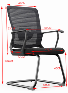 Sedia da ufficio ergonomica con schienale alto, moderna e confortevole, girevole in <span class=keywords><strong>Mesh</strong></span>, sedia per <span class=keywords><strong>Computer</strong></span> regolabile - Product Image 3