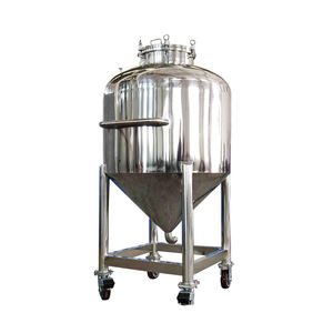 Tanque de Fermentación Cónico de Acero Inoxidable SS304 de 200L, 500L y 1000L para Cerveza y Vino, Modelo 2026 - Product Image 1