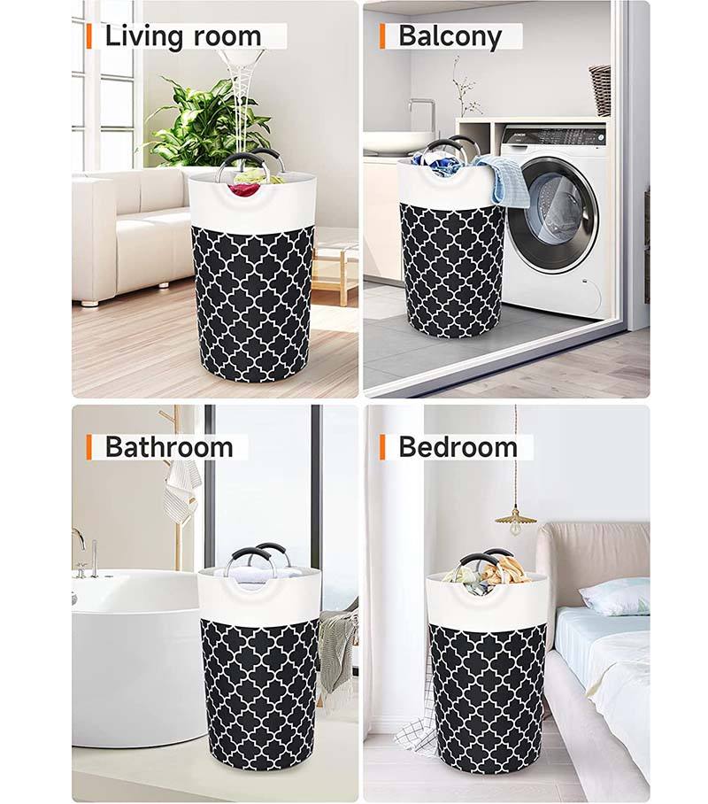 Cesto Biancheria Sporca Pieghevole - Foto 3