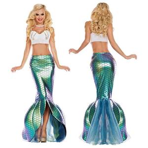 Costume <span class=keywords><strong>da</strong></span> <span class=keywords><strong>sirena</strong></span> Sexy per reggiseno e gonna sotto il mare delle donne adulte di Halloween - Product Image 5