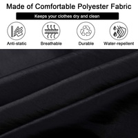 Kimono de cliente de poliéster con logotipo personalizado de peluquero impermeable para peluquería, bata de Spa, bata de peluquería, Kimono de salón