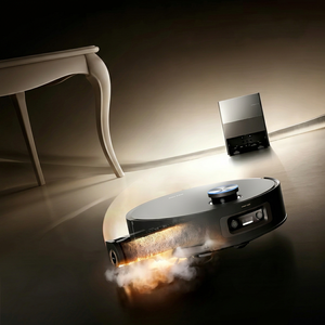 Nouvel aspirateur robot Dreame Pro avec évitement d'obstacles LDS, nettoyage automatique, pour hôtels et usage domestique, sonique, en plastique, français - Product Image 1