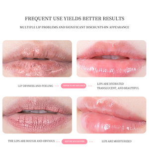 Produits de beauté, soins de jour et de nuit, masque pour les lèvres hydratant, nourrissant et réparateur, parfum fraise, aloe vera, orange douce - Product Image 4