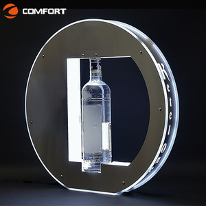 Bouteille de présentateur de vin d'accessoires de barre durables acryliques Glorofier - Product Image 4