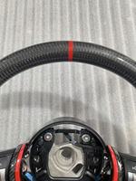 Volant sport en cuir et fibre de carbone pour F30/F10 Série 3/5 X5/X6 E90/E92 M3/M5 E46 F20/F12/F80/F82, personnalisation
