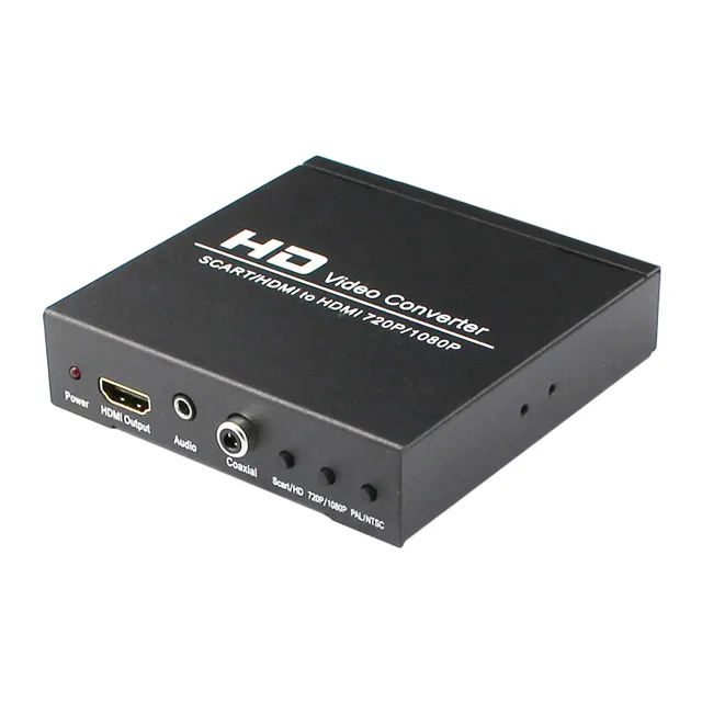 Scart HDMI-HDMIビデオオーディオコンバーター