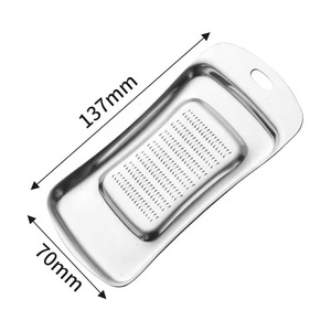 Râpe à gingembre, wasabi et moutarde en acier inoxydable miniature en forme de cuillère avec logo personnalisé et broyeur à pâte d'ail <span class=keywords><strong>pour</strong></span> purée de <span class=keywords><strong>carottes</strong></span> - Product Image 6
