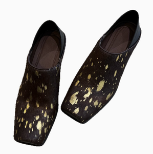 Zapatos Cómodos Sin Cordones 2026, Zapatos Planos de Tacón Grueso y Punta Cuadrada, Versátiles y Modernos para Mujer, Ideales para el Trabajo y Viajes Diarios - Product Image 2